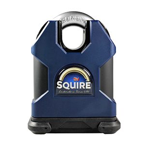 SQUIRE Stronghold Closed Shackle Padlock Body Only To Take Scandinavian Oval Insert