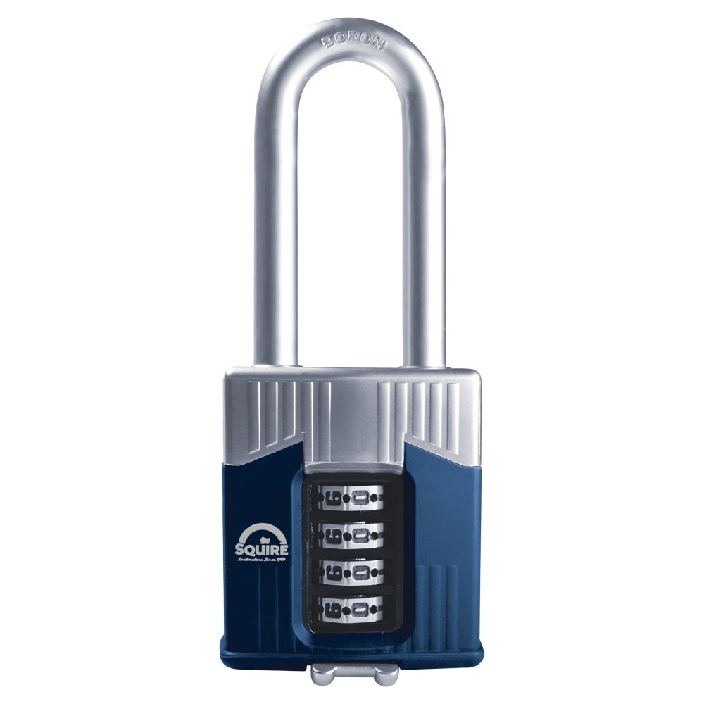 SQUIRE Warrior Long Shackle Combination Padlock