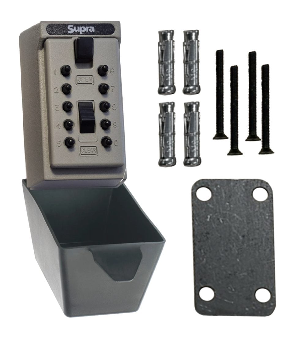 SUPRA 001409 Key Safe Complete With Cover - L36881 - Beige - 001409BPK