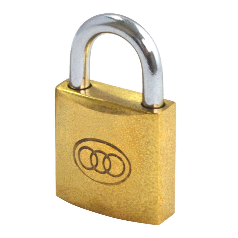 Tricircle 26 Series Brass Open Shackle Padlocks - L11669 - Brass - TC262