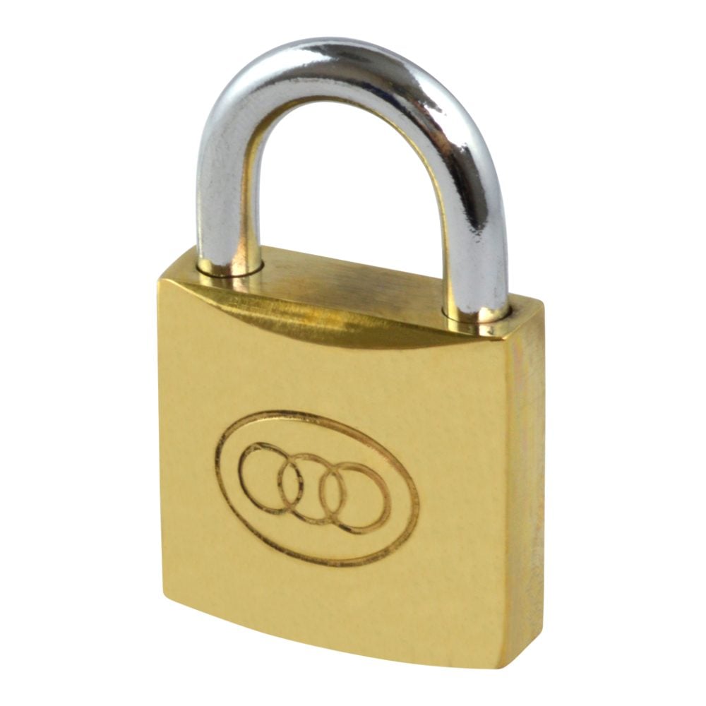 Tricircle 26 Series Brass Open Shackle Padlocks - L11670 - Brass - TC263