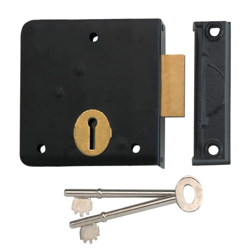 UNION 1139 3 Lever Rim Deadlock