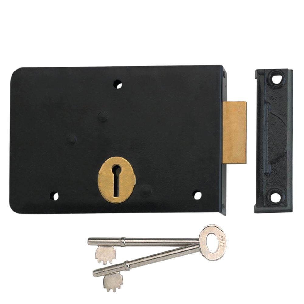 UNION 1139 3 Lever Rim Deadlock - 3530 - 1139