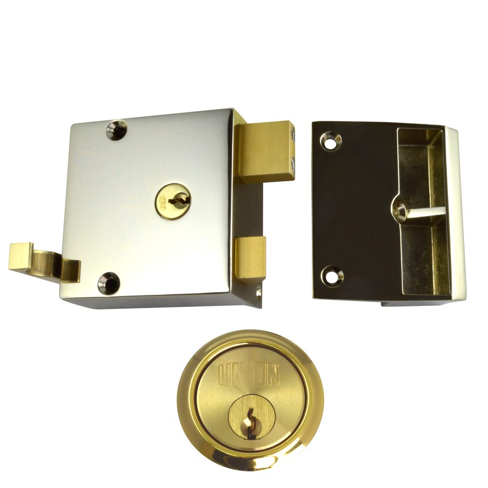UNION 1332 &amp; 1334 Drawback Rimlock - 2195 - DY1334
