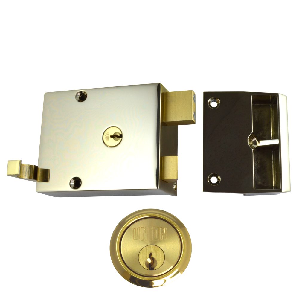 UNION 1332 &amp; 1334 Drawback Rimlock - 3129 - 1332