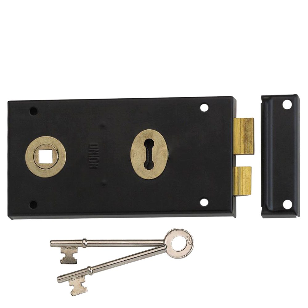 UNION 1448 1 Lever Double Handed Rimlock