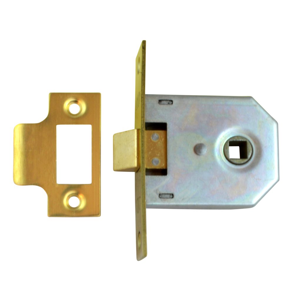 UNION 2642 Mortice Latch - L247 - Polished Brass - 2642