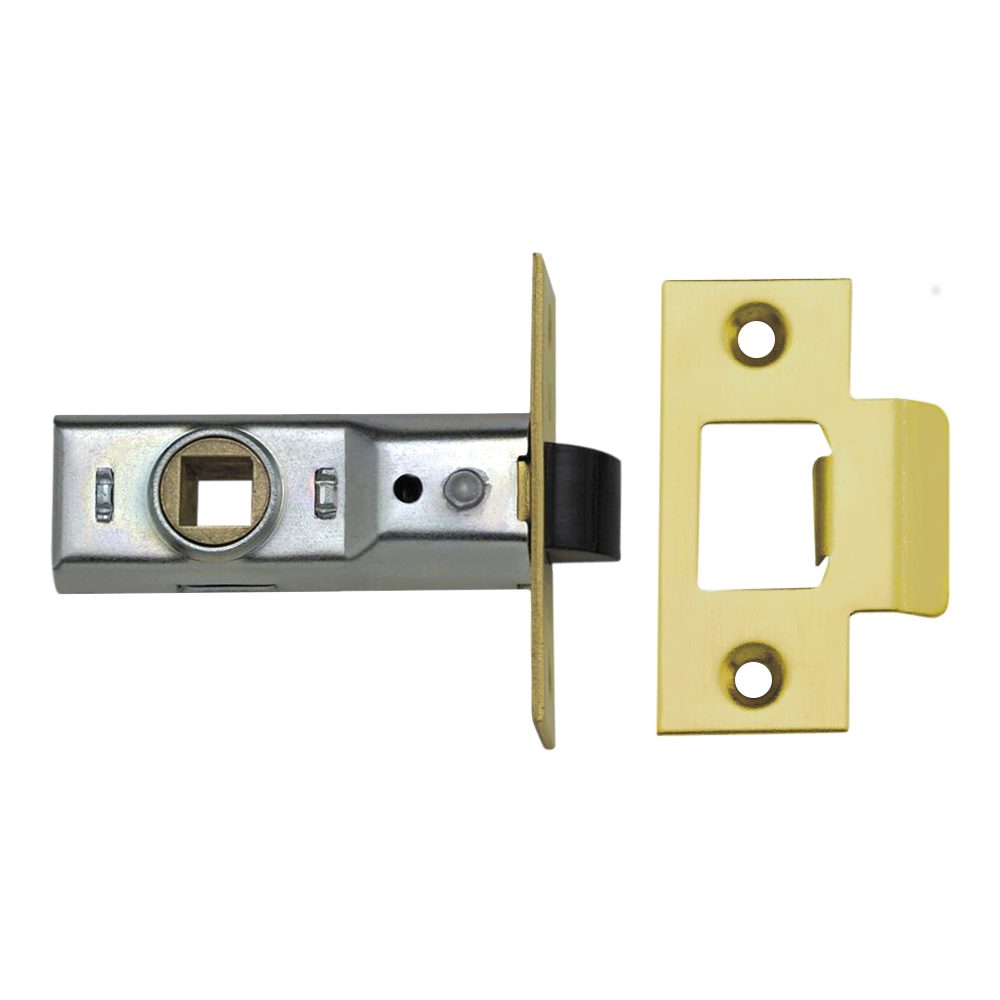 UNION 2648 Tubular Latch - 7891 - Polished Lacquered Brass - DY2648