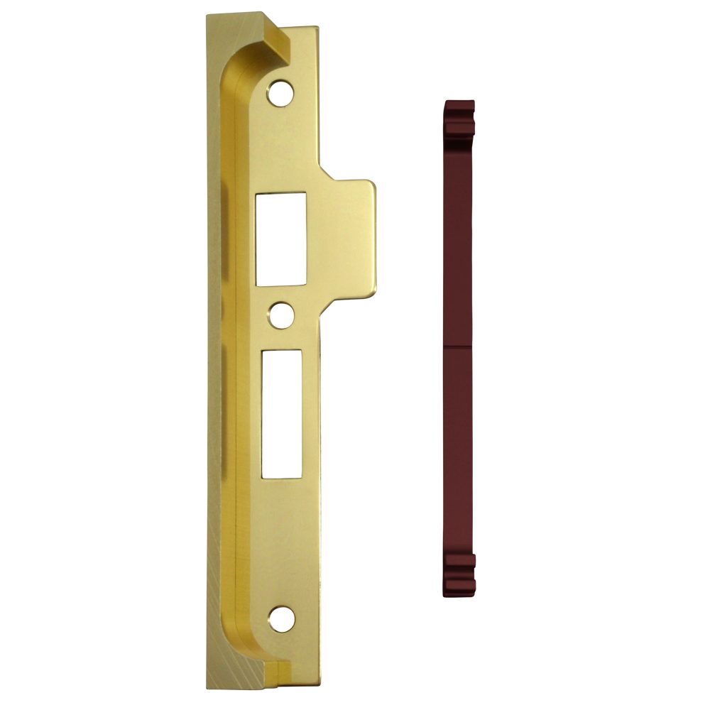 UNION 2979 Rebate To Suit 2226, 2237, 2277, L2241 &amp; L2249 Sashlocks - 3353 - Polished Lacquered Brass - 2979