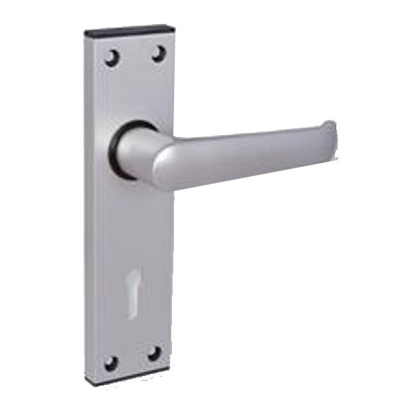 UNION 366 Ambassador Plate Mounted Lever Furniture Formerly Wellington - 1699 - Anodised Silver - 366 LO-AS FF