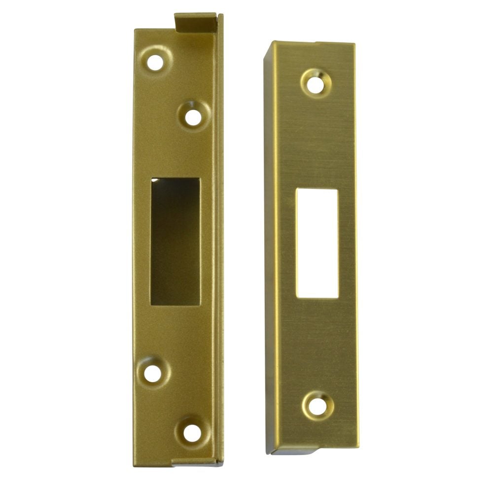UNION 3G114 Rebate To Suit 3G114, 3G114E &amp; 3G115 Deadlocks - 495 - Polished Brass - 3G114 REBATE