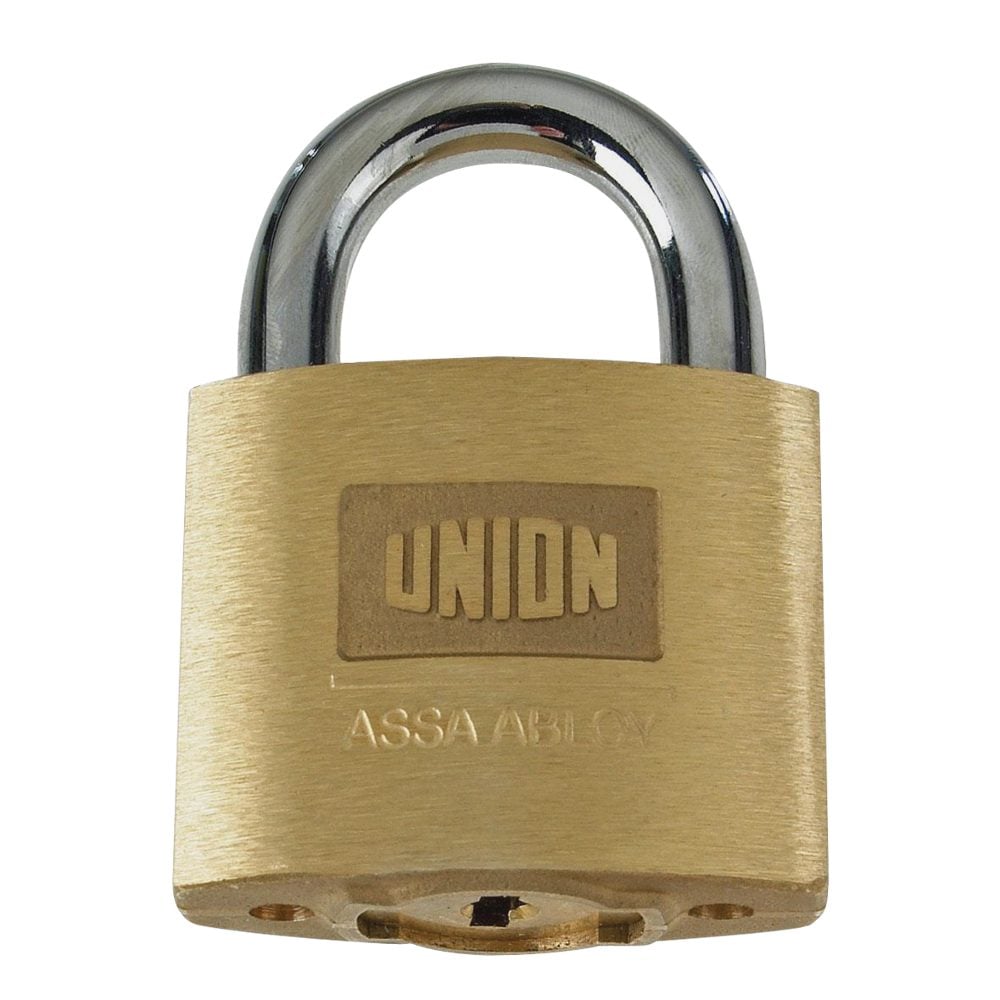 UNION C-Series 1K42 AVA Brass Open Shackle Padlock