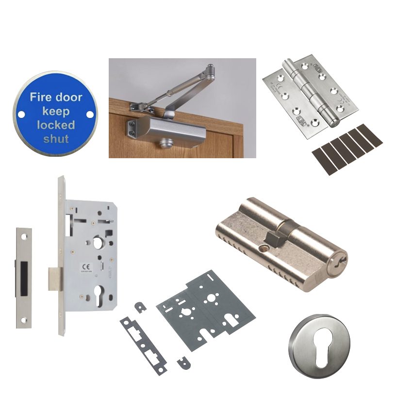 UNION Deadlock Fire Door Kit