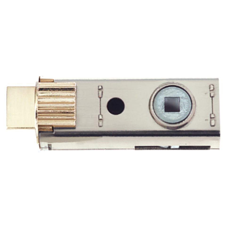 UNION Fastlatch Bathroom Privacy Tubular Latch Deadbolt - L27451 - Polished Brass - JFL27-PB