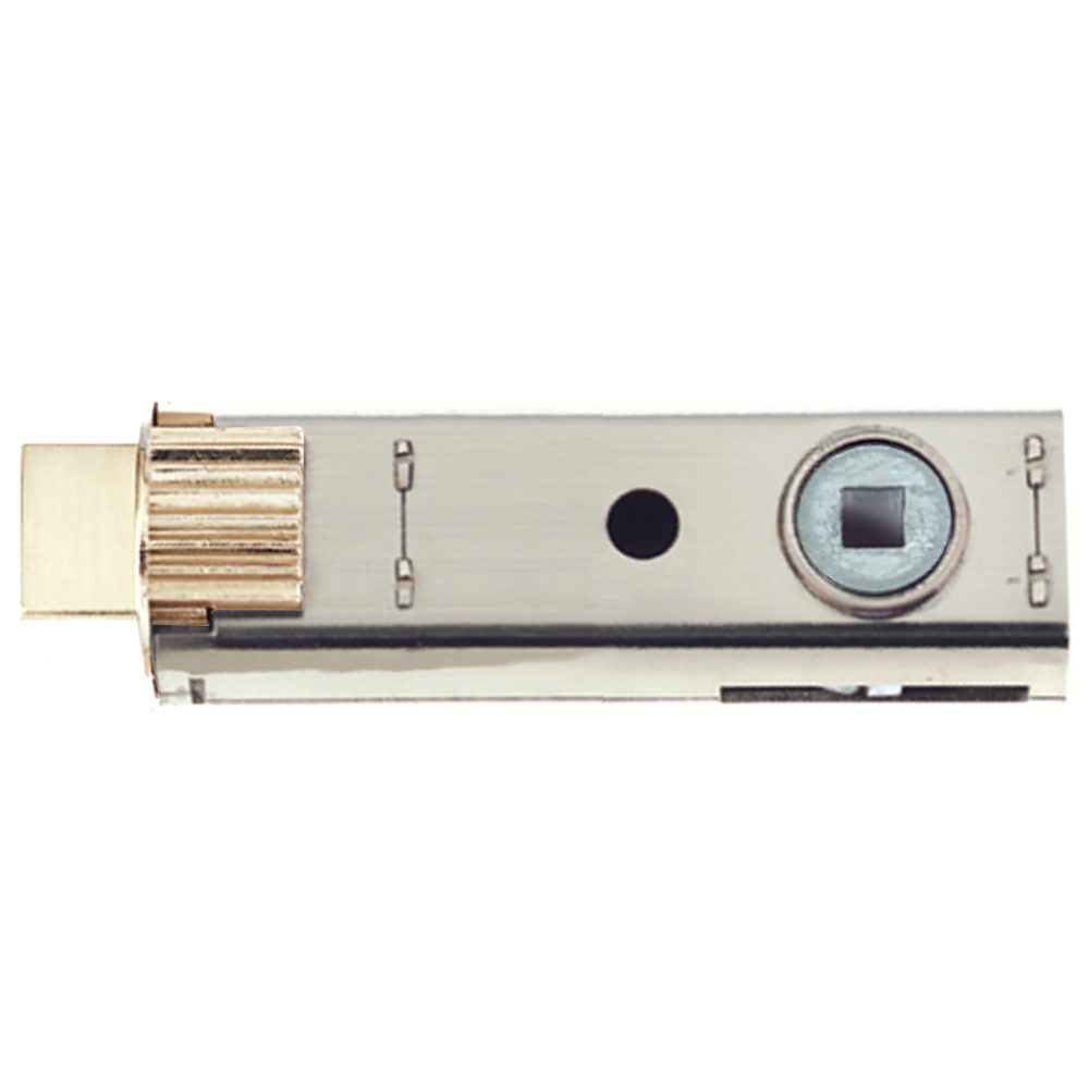 UNION Fastlatch Bathroom Privacy Tubular Latch Deadbolt - L27454 - Polished Brass - JFL27-PB