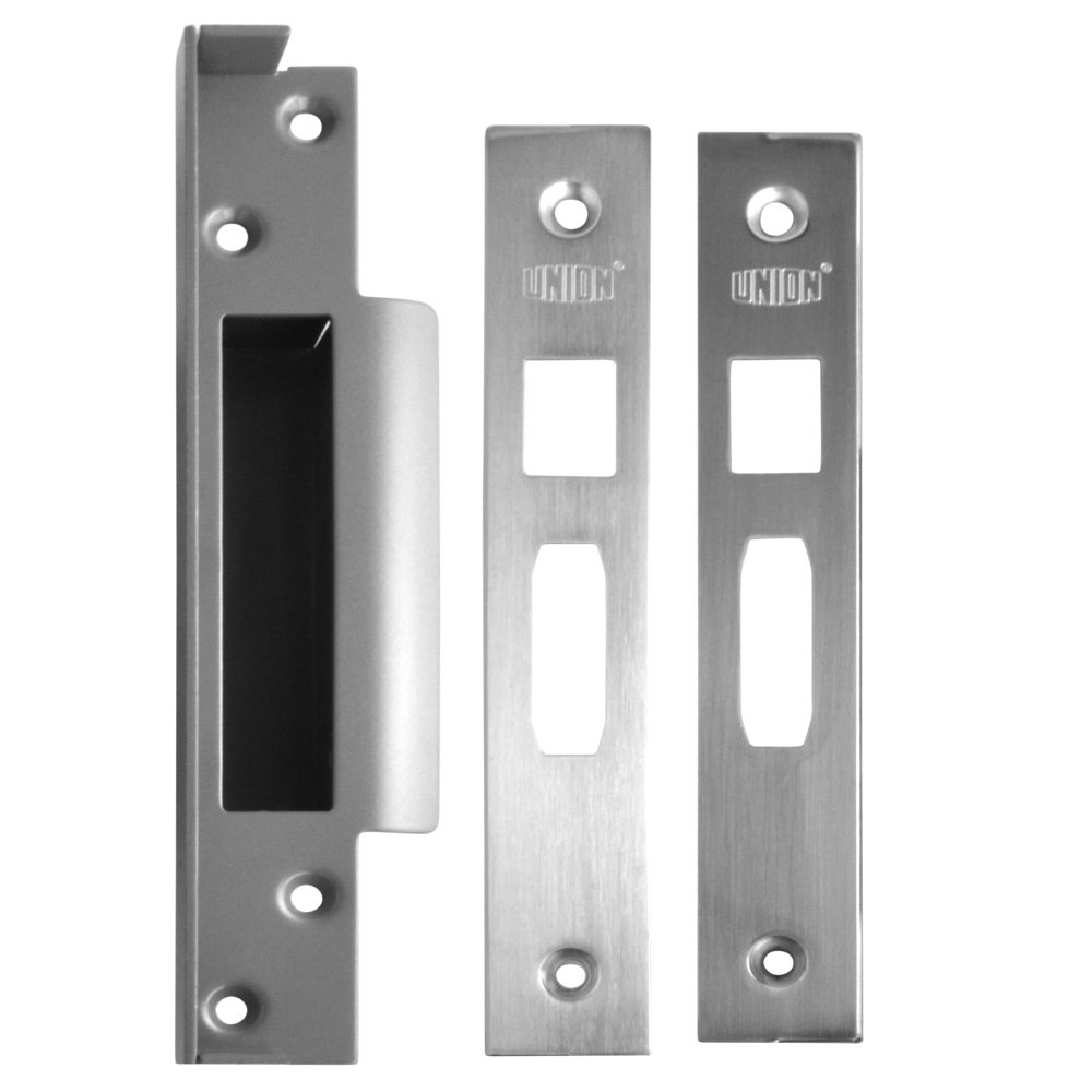 Union J2200REB Rebate To Suit StrongBOLT Sashlocks - L16621 - Satin Chrome - J2200REB