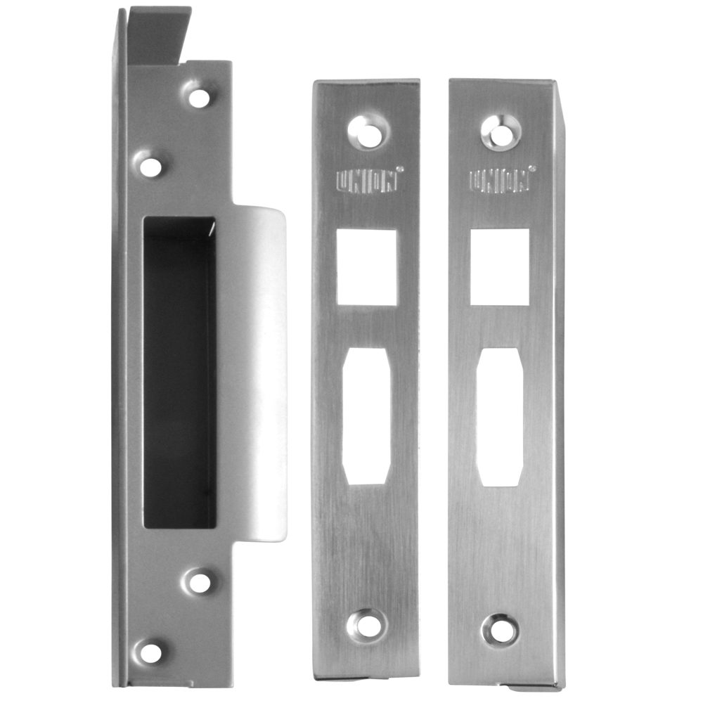 Union J2200REB Rebate To Suit StrongBOLT Sashlocks - L16622 - Satin Chrome - J2200