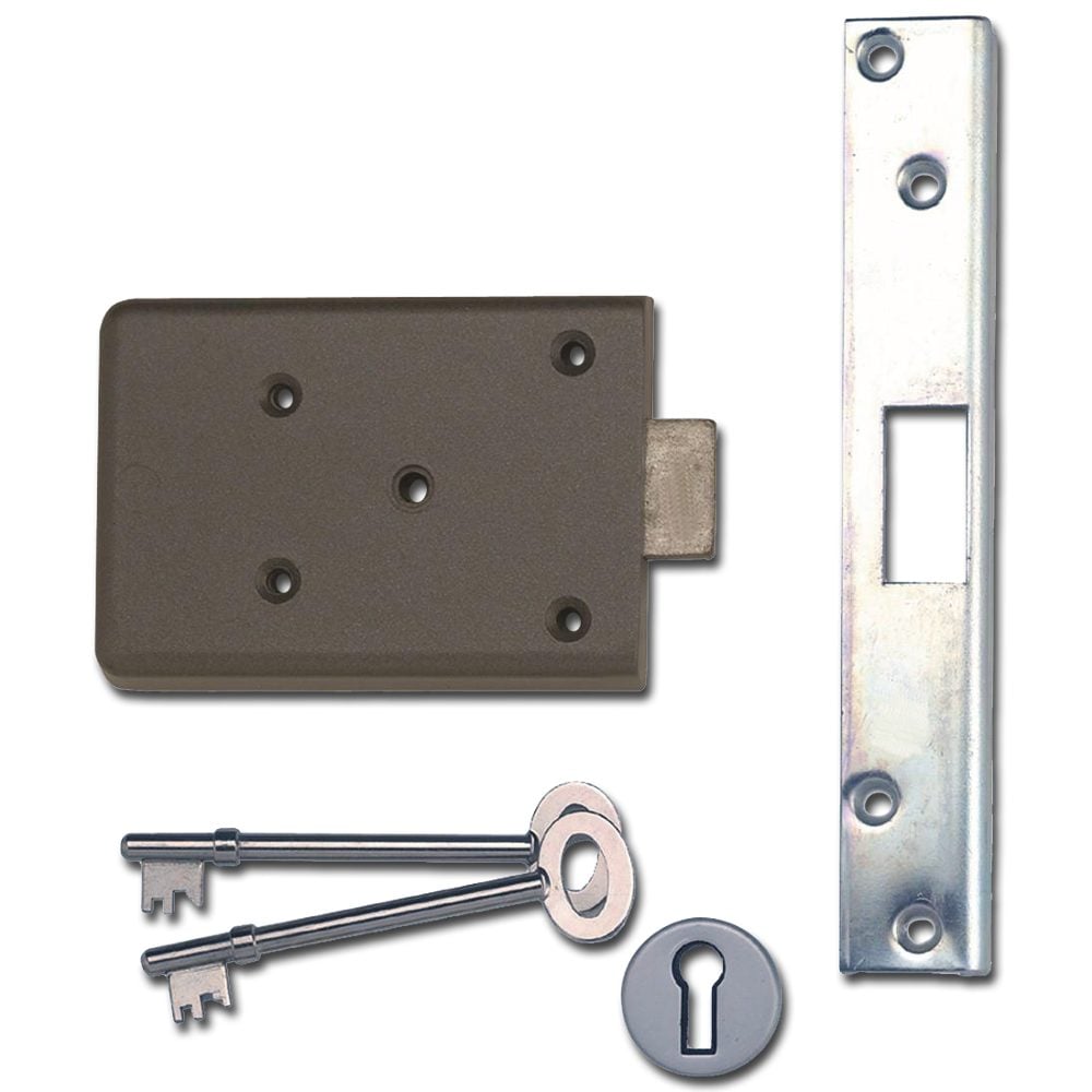 UNION J5D Trafalgar 5 Lever Rim Deadlock