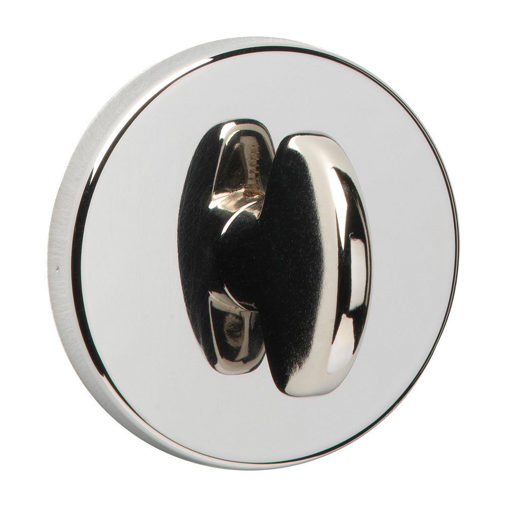 URFIC Easy Click Bathroom Turn and Release - L26110 - Polished Nickel - 14-398-04