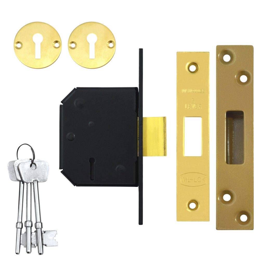 WILLENHALL LOCKS M1C 5 Lever Deadlock