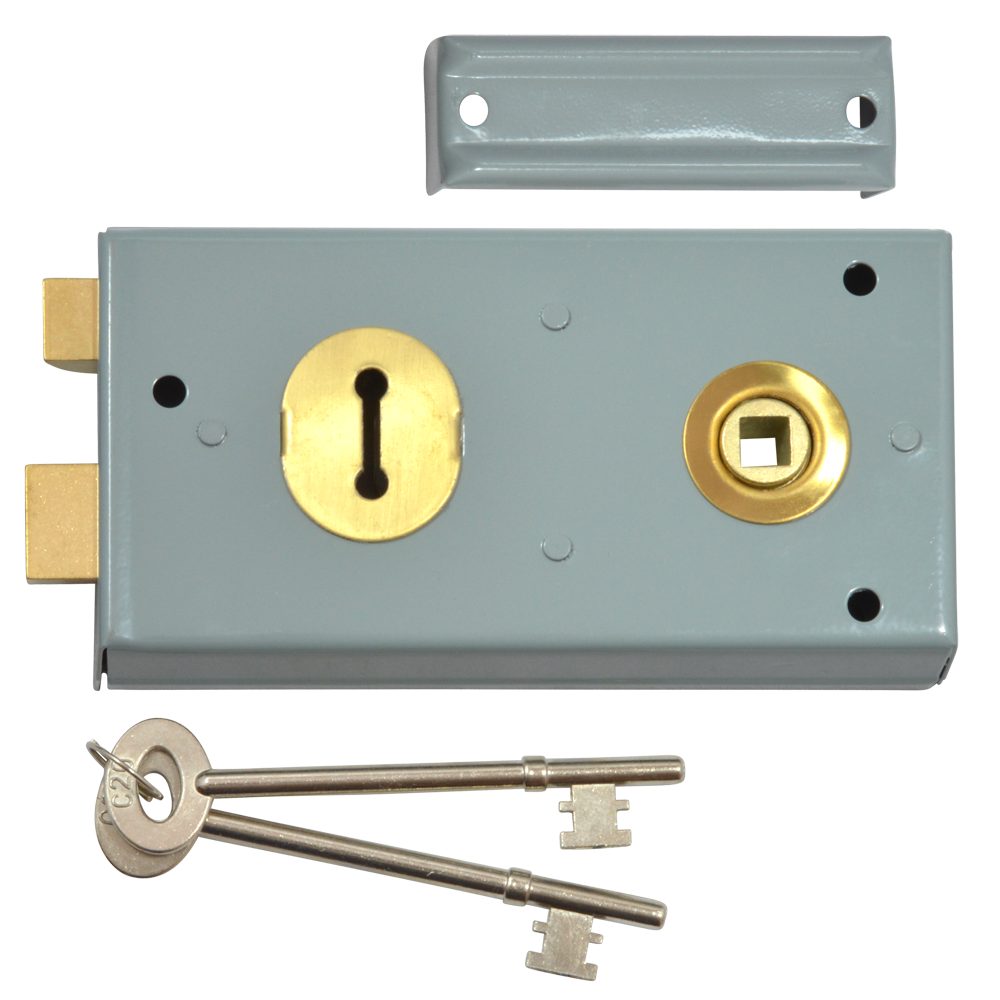 YALE 401 2 Lever Double Handed Rimlock