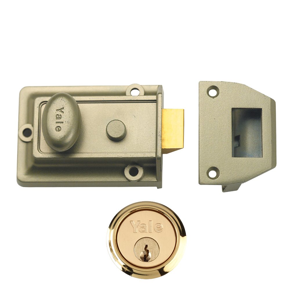 YALE 77 &amp; 706 Non-Deadlocking Traditional Nightlatch - 2587 - P77 ENB PB