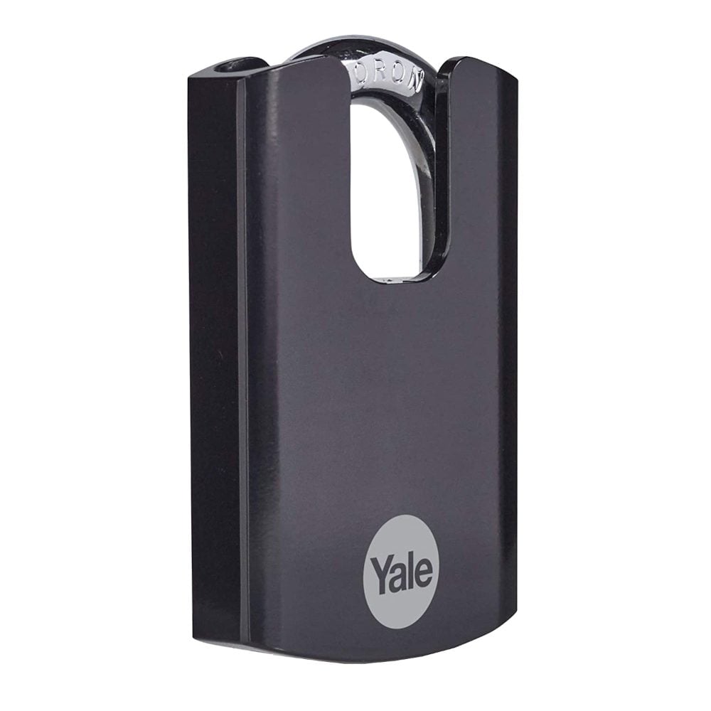 YALE Maximum Security Hardened Steel Closed Shackle Padlock