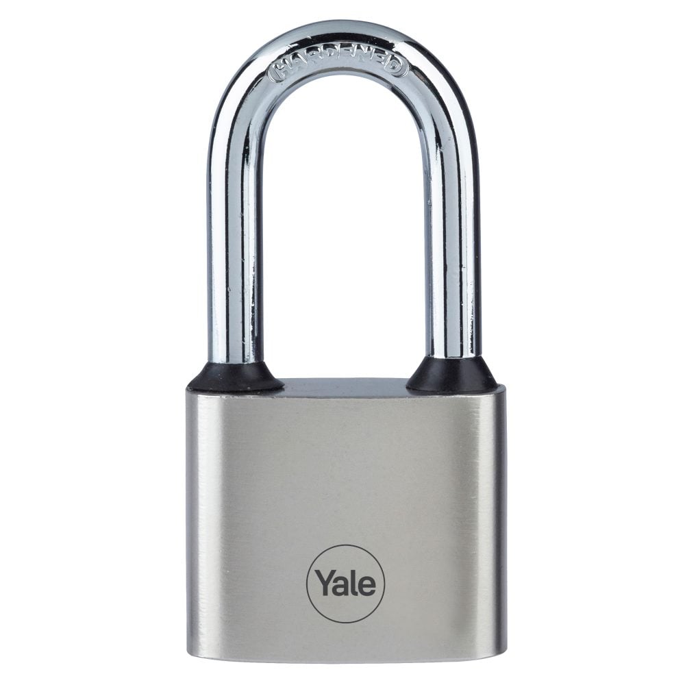 YALE Y112 Series Disc Tumbler Long Shackle Cast Iron Padlock